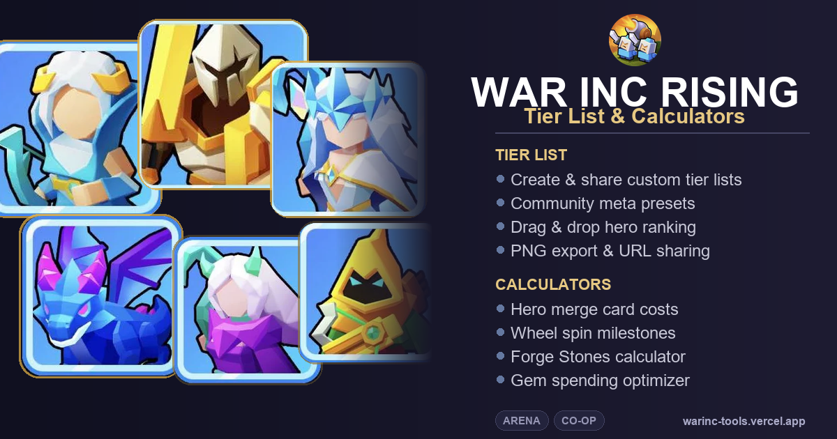 war-inc-rising-tier-list-2026-best-heroes-meta-guide-calculators